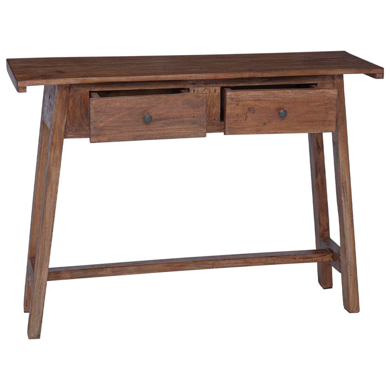 110cm Solid Wood Console Table