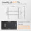 VonHaus Single Screen Wall Mount