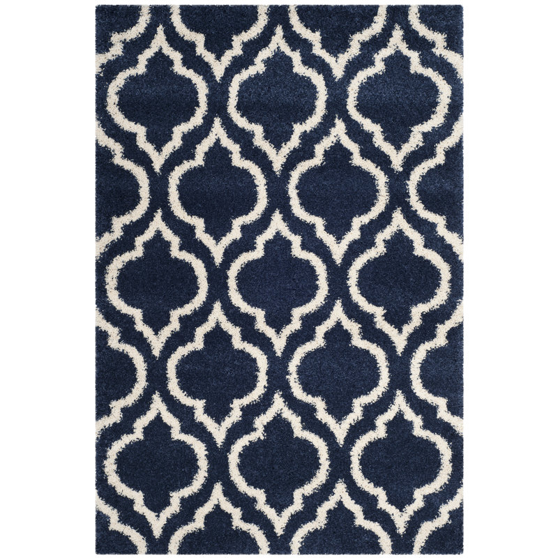 Tapis à poils longs Darrold Hudson, Rectangle 2 pi x 3 pi