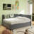 Upholstered Daybed With Trundle Sofa Bed Frame-781145393-781145389
