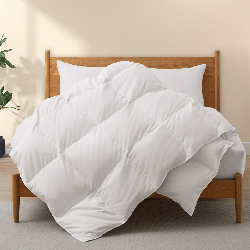 Twin White Cotton Down Comforter Duvet Insert