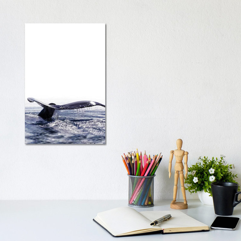 Whale Song I Iceland by Monika Strigel - Wrapped Canvas Print, 20.32 cm H x 30.48 cm W