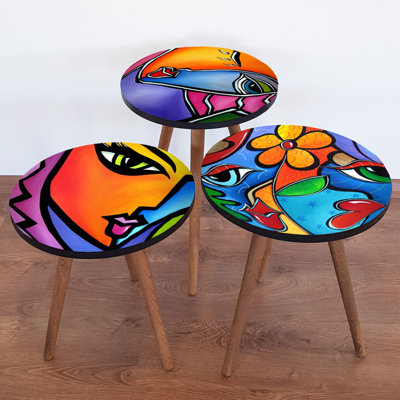 Tables gigognes 3 pieds Ayres