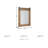 Anaan Wood Flat Mirror