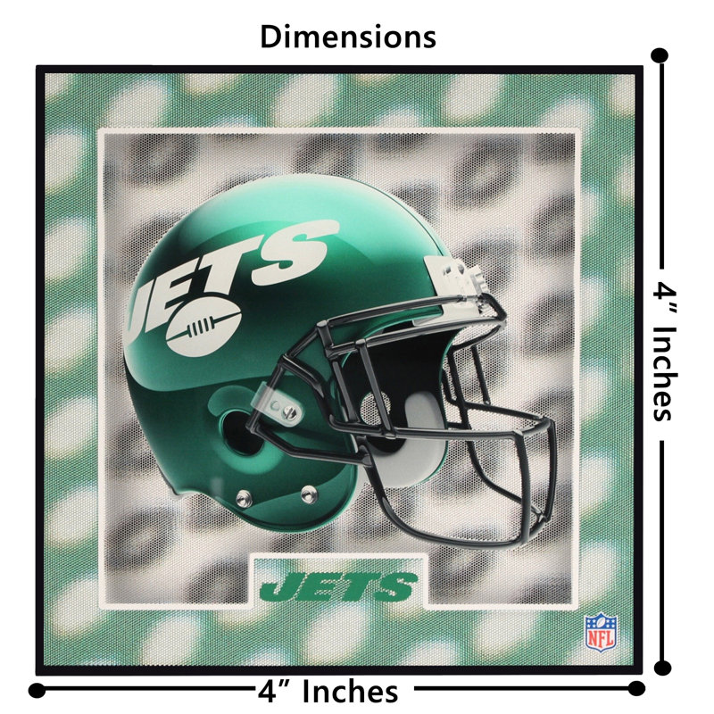 Sous-verre New York Jets Helmet