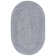 Trombetta Hand Woven Area Rug in Dark Blue/Ivory