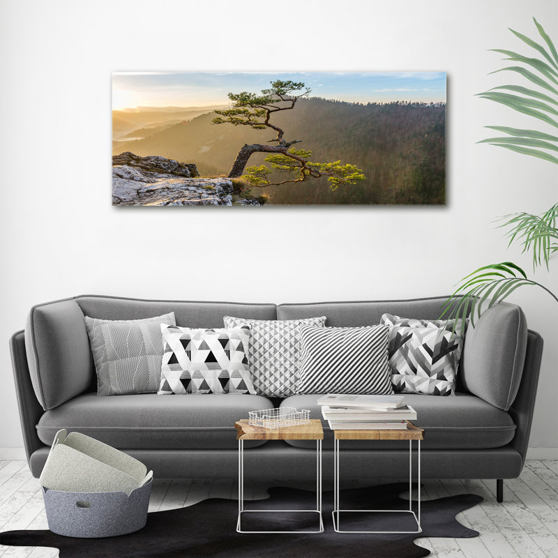 Sokolica Pieniny - No Frame Print on Glass, 50cm H x 125cm W x 2cm D, Canvas