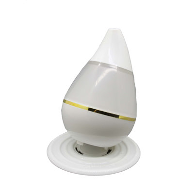 FixtureDisplays Cool Mist Ultrasonic Console Humidifier with Adjustable Humidistat for 400 Cubic Feet