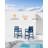 5-Piece HDPE Patio Bar Set, Rectangular Bar Height Table And 4 Adirondack Bar Chairs, All-Season Outdoor Bar Stools Set, Outdoor Bar Table And Chairs Set For Outside, Balcony, Deck-2044217676