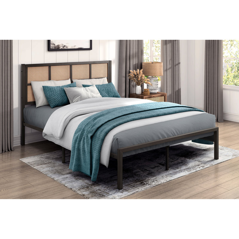 Grand lit plateforme Casual Coastal, Grand lit, Bronze
