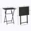 Table d'appoint 2 pièces pliable sans plateau-311167012