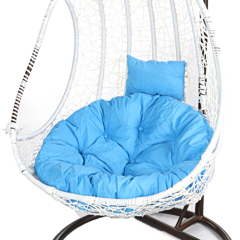 Coussin de siège d'extérieur Dakota Fields, Bleu