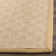 Tapis naturel / beige en jute / sisal à motif géométrique Freels