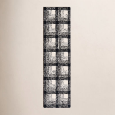 Robbie Hand-Woven Geometric Wool Rug