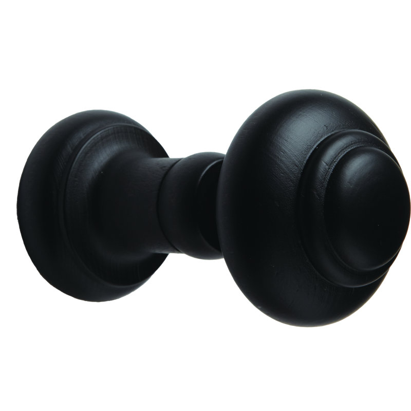 Anssi 6cm Curtain Holdback, Black