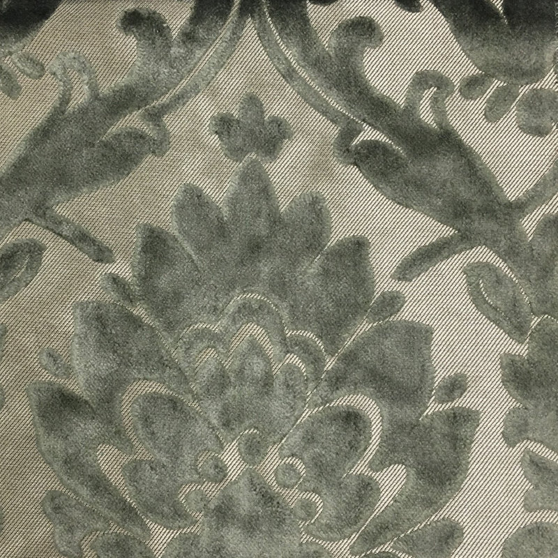 Tissu en similicuir 40% viscose, 60% Nottingham Performance, Étain