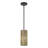 Mata 1 Light English Bronze Mini Pendant