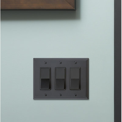 Mulholland 3-Gang Rocker Wall Plate