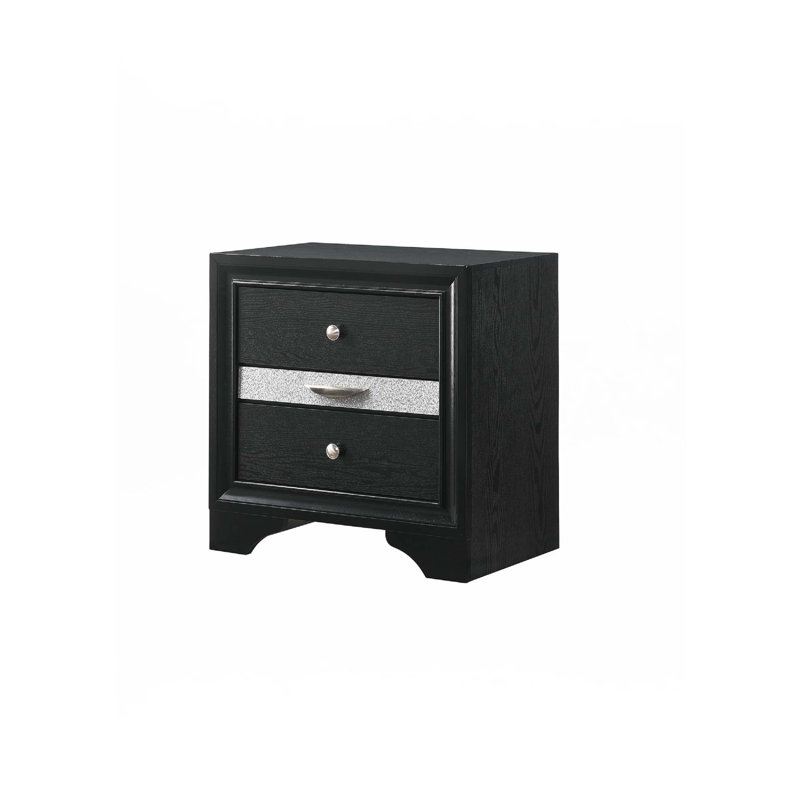 Table de chevet 2 tiroirs