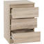 Braunstein 6 Drawer Bedside Table-551425014