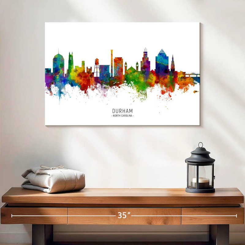 Durham North Carolina Skyline I