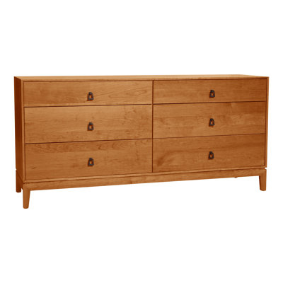 Mansfield 6 - Drawer Solid Wood Dresser