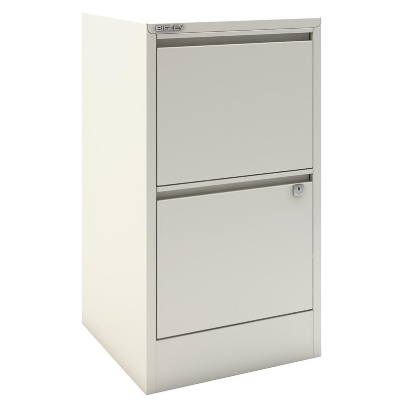 Home Filer 2 Drawer Filing Cabinet, White