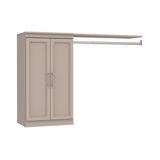 Modular Storage 57.40" W Shelf Unit with Hang Rod
