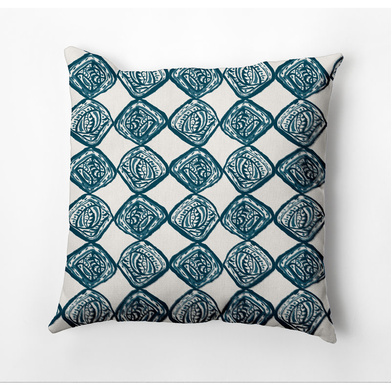 Housse et insert de coussin extérieur d'extérieur, 20 po X 20 po, Bleu sarcelle