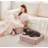 Poly Chenille Square Floor Pillow Cushion-24x24"-1199155366