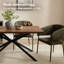 Abel Metal Base Dining Table
