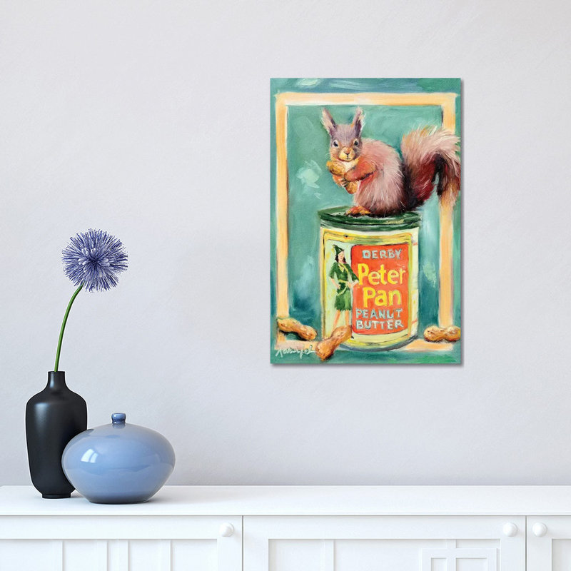 "Écrous about you" par Karen Weber, reproduction d’art, Toile tendue, Pas de tapis, H 18 po x l 12 po x 1,5 po