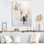 «A Touch of Orange Minimal Grey», reproduction d'art