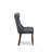 5 Piece Dining Room Set Consists of a Round Solid Wood Table and 4 Polyester fabric Upholstered Chairs, Antique Walnut-91898352