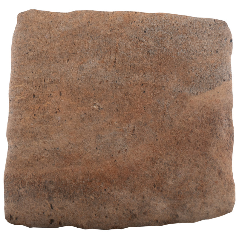 Benisa 6" x 6" Porcelain Spanish / Moroccan Wall & Floor Tile, Coffee