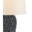 Lampe de table bleue 29,5 po Milos
