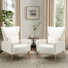 Upholstered Velvet Armchair