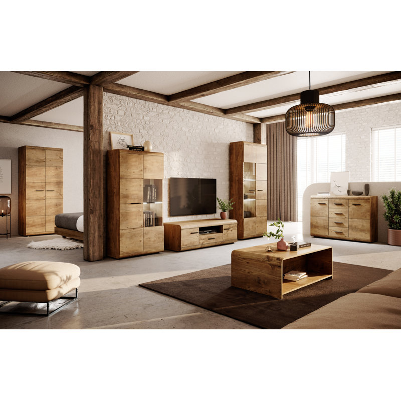 Montelongo Block Coffee Table with Storage