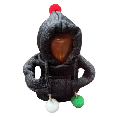 Shifter Hoodie Mini Gear Lever Car Shifter Hoodie, Car Gear Knob Cover, Funny Cute Sweater Sweater Car Interior Accessories