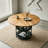47.3-inch dining table - double-layer storage