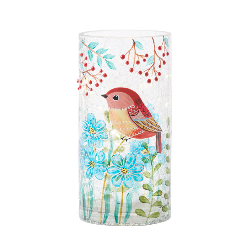 Éclairage de vase à perdrix H 7,9 "