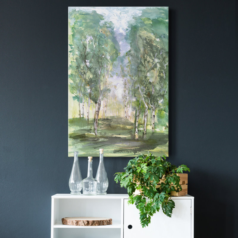 Birch Meadow - impression sur toile tendue, H 36 po x l 24 po x P 1 po