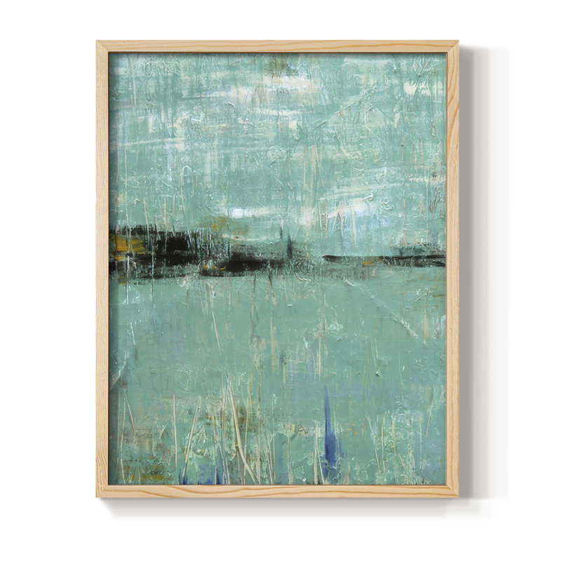 Envision I, reproduction encadrée - bois massif, Naturel, H 11 po x l 9 po