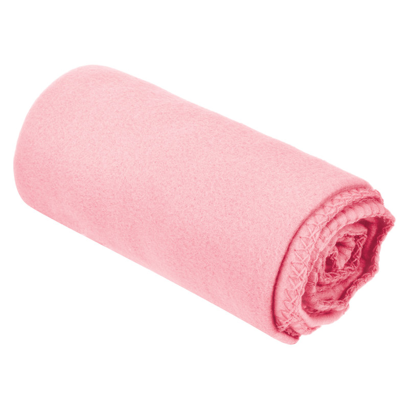 Jeté polaire 50 po x 60 po, Rose