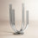 Bianca Stainless Steel Candelabra