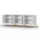 Vendome Modern 75 Inch TV Stand for Living Room,Media Console with Door, Apartment-Friendly Design