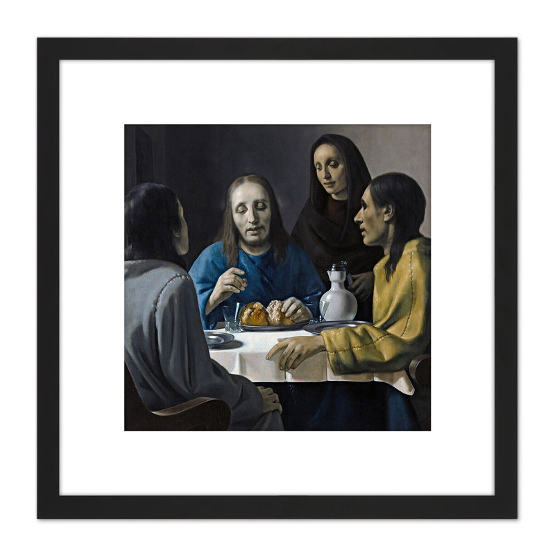Road Emmaus Christ by Han Van Meegeren - Single Picture Frame Painting