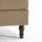 Upholstered Camel Tufted Corduroy Armchair with Pillow Back, One Arm Single Chair Module Part For Sectional Sofa-1285028546