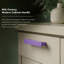 Poignée d'armoire moderne de style Mid-Century ROUS, 3,5 po, royal (mauve)-111786461-112500722