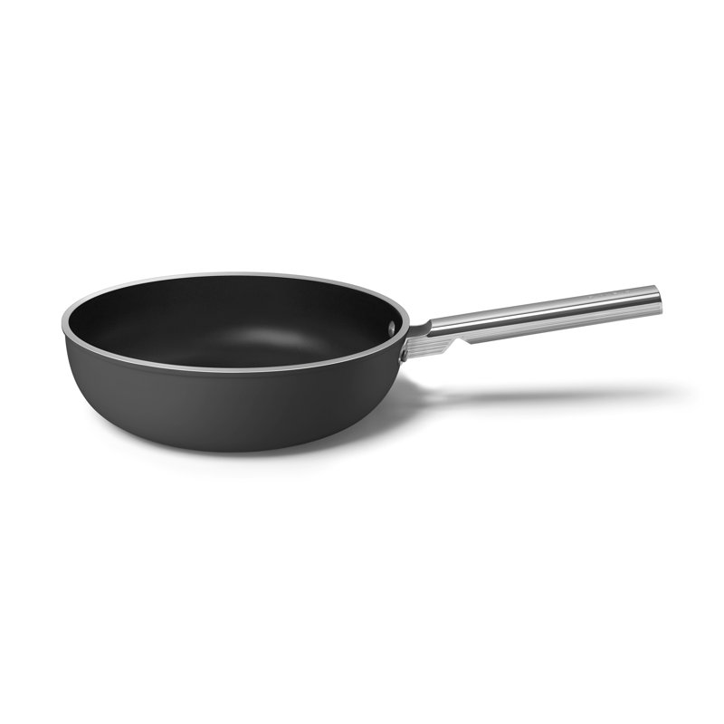 Smeg Wok 30cm Black, Black